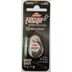 Berkley haki Fusion19 drop shot rozm.1 8szt